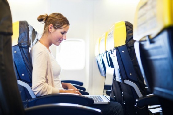 WLAN im Flugzeug - Airlines 