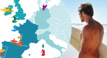 Die besten Strände zum Surfen in Europa