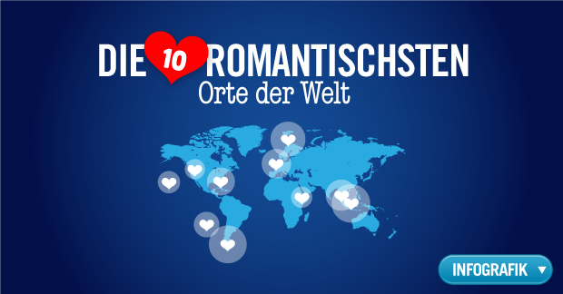 Die romantischsten Orte der Welt