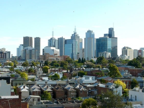 Stadt von Melbourne