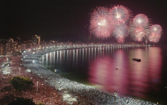 Silvester in Rio de Janeiro
