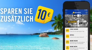 Flüge günstiger buchen mit der eDreams iPhone App