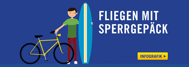 fliegen mit sonder- und sperrgepäck