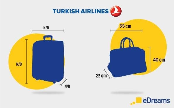 Turkish Airlines Gepäck und Handgepäck Bestimmungen - eDreams Reiseblog